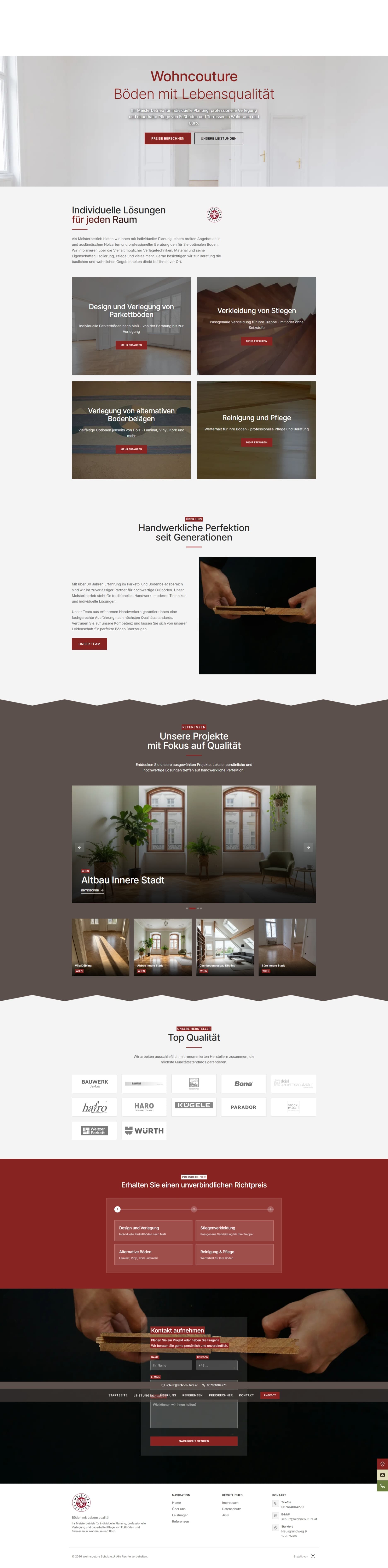 Handwerker Webdesign