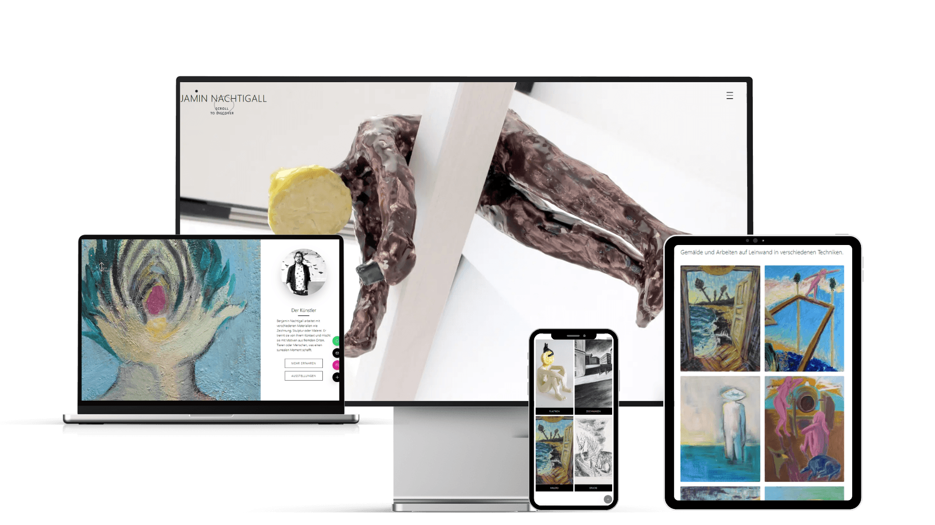 Künstler Portfolio Exklusiv