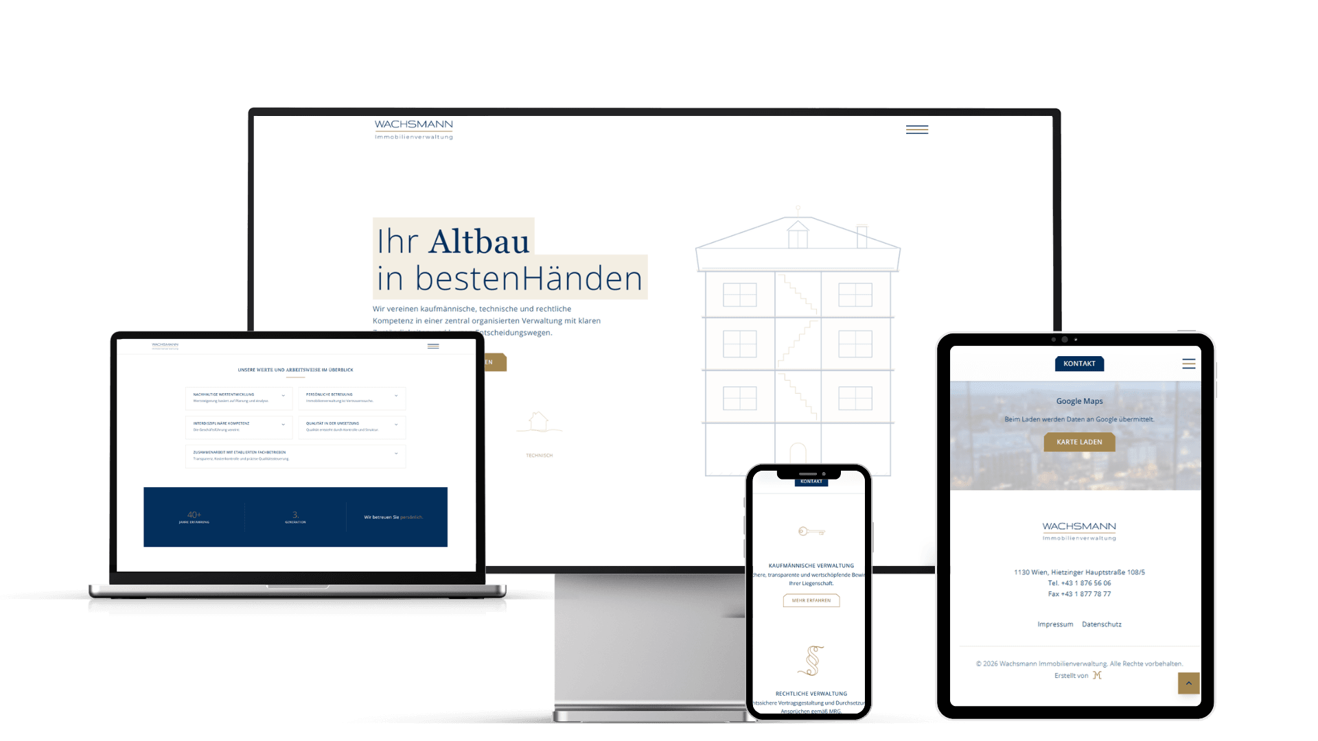 Immobilienverwaltung Webdesign