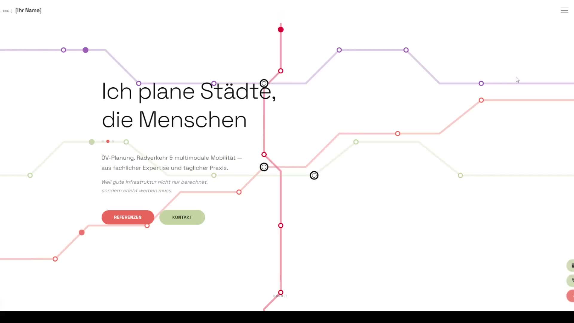 Raumplaner Öffentlicher Verkehr Webdesign