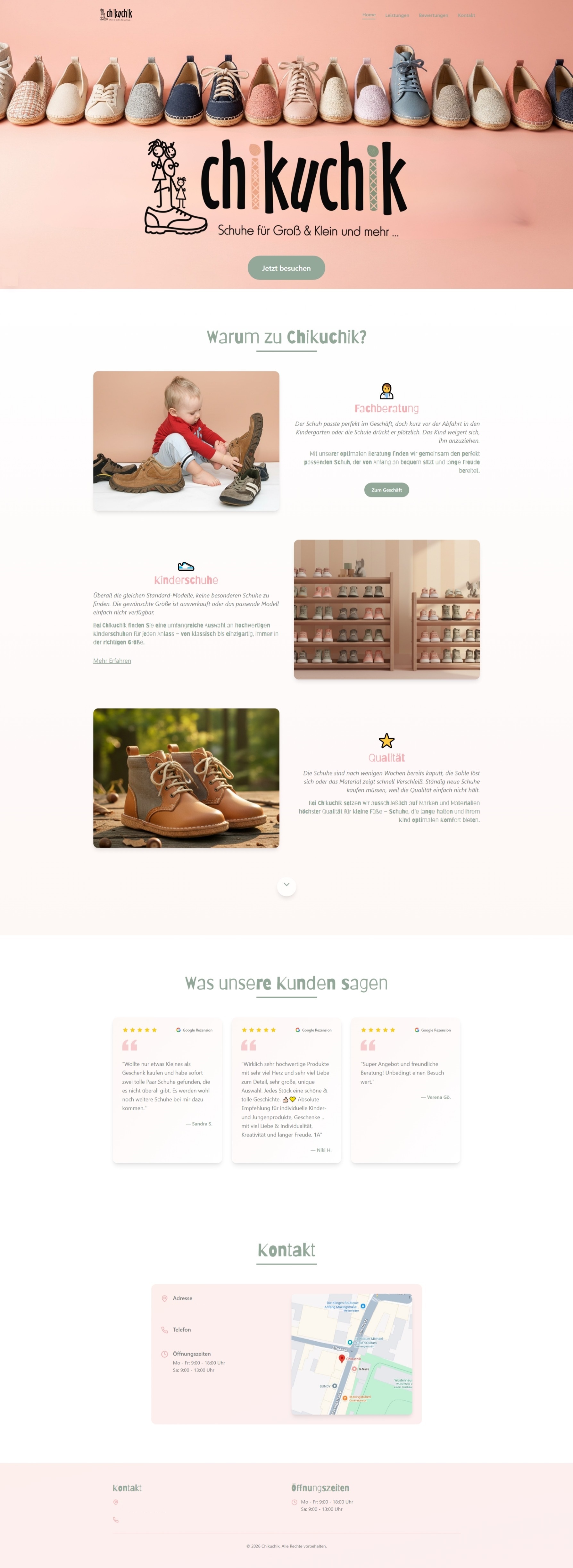 Kinderschuhe Shop Exklusiv