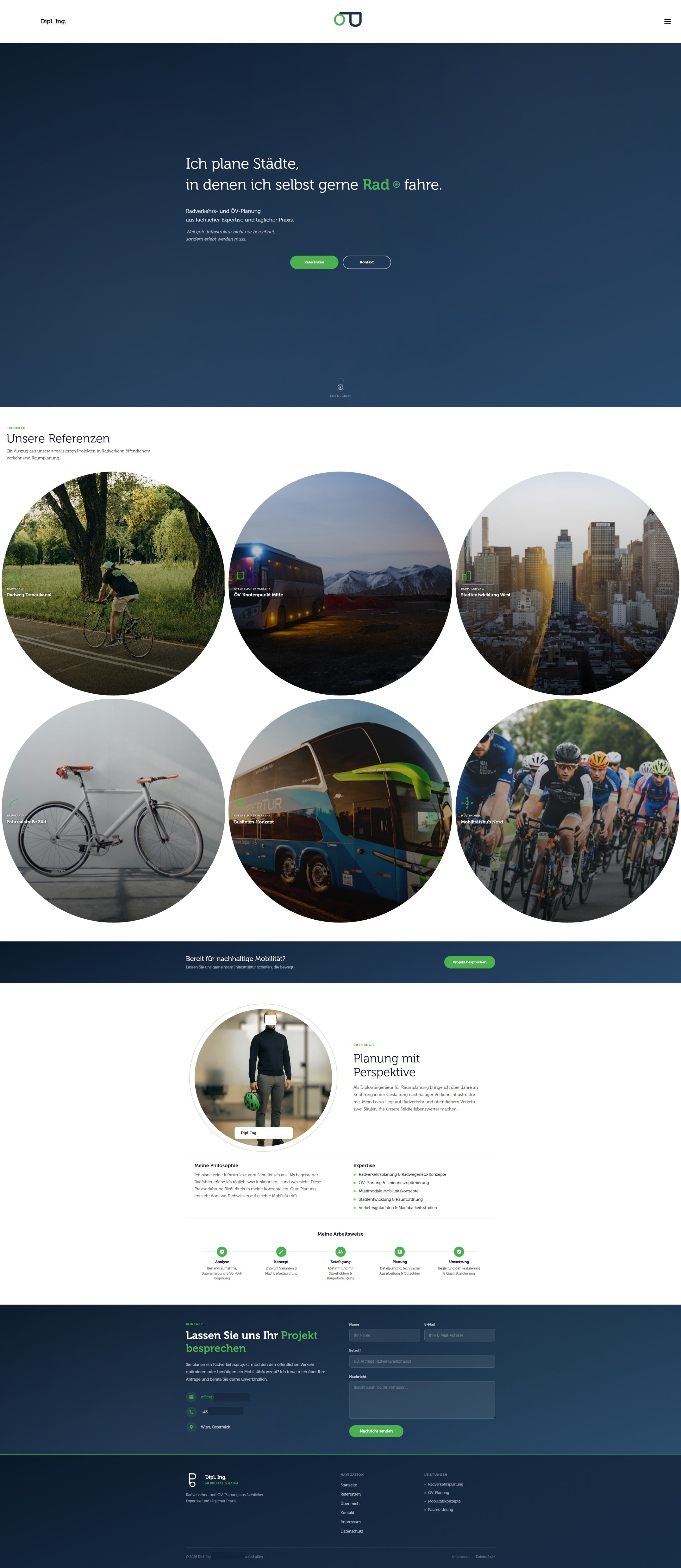 Raumplaner Öffentlicher Verkehr Webdesign